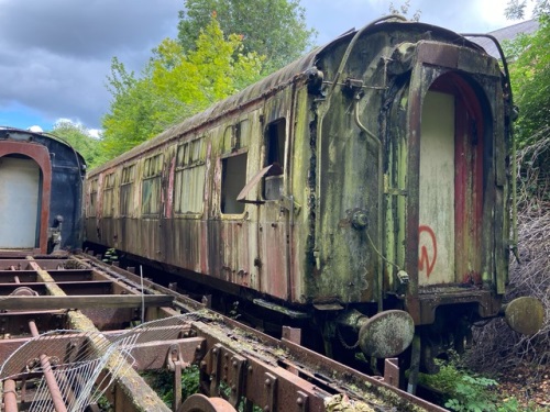 BR 21208 Mk 1 Brake Corridor Composite built 1958