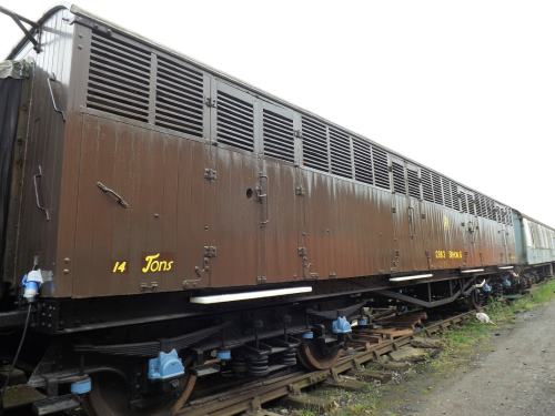 GWR 2983 'Siphon G' bogie gangwayed milk van built 1945