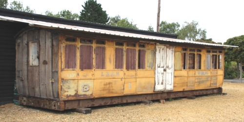 GER 138 Six-wheel Luggage Composite (body only) built 1890