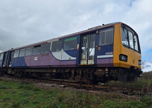 BR 55839 Class 144 BR/Alexander 4-wheel 'Pacer' DMSL built 1987