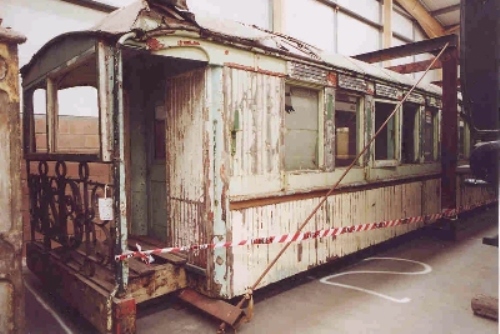 Alexandra (Newport) Docks and Railway Company 3 Autotrailer (formerly Barnum & Bailey Sleeping Car) built 1898