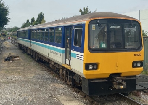 BR 55664 Class 143 Barclay/Alexander 4-wheel 'Pacer' DMS built 1986