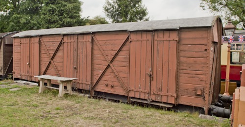 GWR 3467 BR-built GWR 'Fruit D' Van built 1955