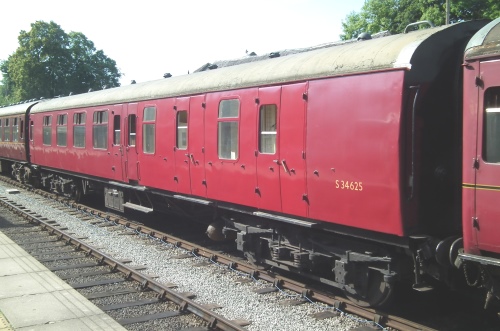 BR 34625 Mk 1 Brake Corridor Second built 1955