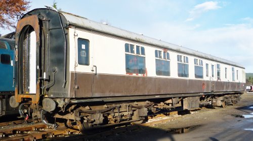 BR 34676 Mk 1 Brake Corridor Second built 1955