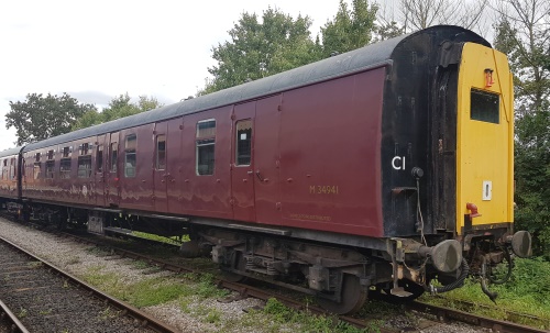 BR 34941 Mk 1 Brake Corridor Second built 1956