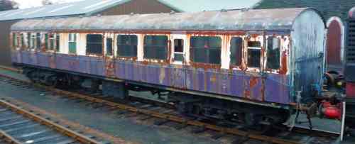 BR 43024 Mk 1 non-gangwayed Lavatory Composite built 1954