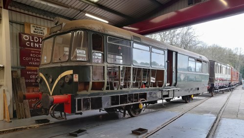 BR 79962 Four-wheel German-built diesel railbus built 1958