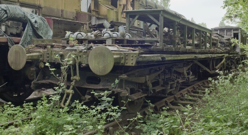 GWR 5500 Brake Third (underframe only) built 1934