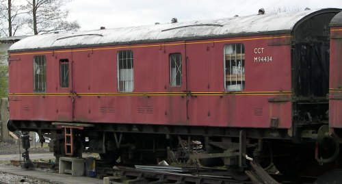 BR 94434 Four-wheel CCT (Covered Carriage Truck) built 1960