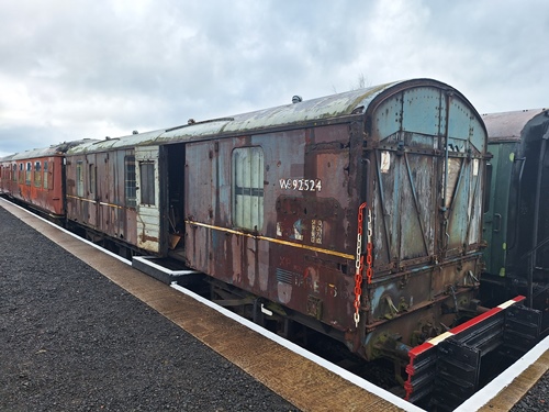 BR 94606 Four-wheel CCT (Covered Carriage Truck) built 1960