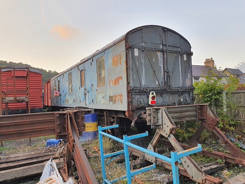 BR 94677 Four-wheel CCT (Covered Carriage Truck) built 1960