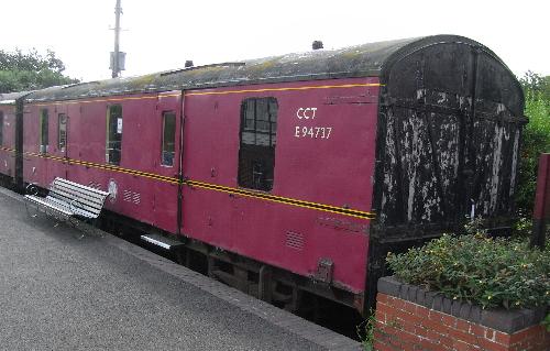 BR 94737 Four-wheel CCT (Covered Carriage Truck) built 1960