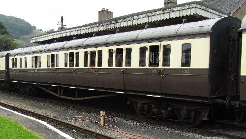 GWR 6515 Collett Corridor Brake Composite built 1926