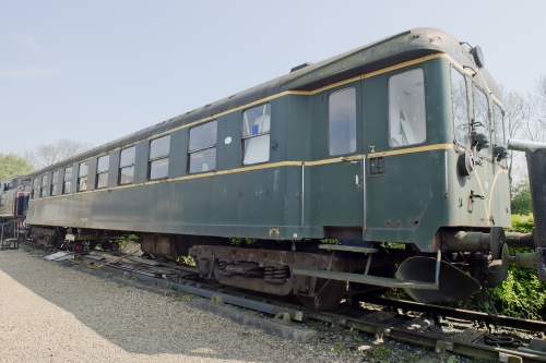 DSB Danish State 479 Third Open Driving Trailer built 1960