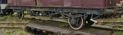 Steve West 04/05/2014 GWR 2740 underframe for GNR 836