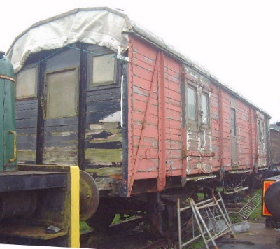 SR 434 Four-wheel Guard/Luggage Van built 1937