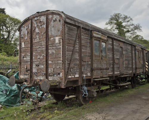 SR 435 Four-wheel Guard/Luggage Van built 1937