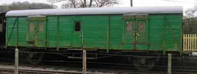 SR 405 Four-wheel Guard/Luggage Van built 1937