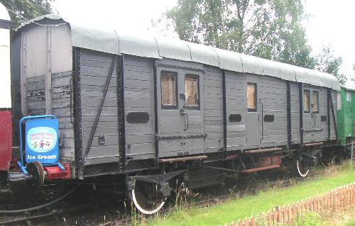 SR 407 Four-wheel Guard/Luggage Van built 1937