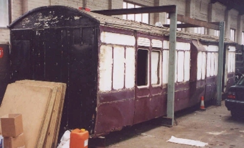 Rhymney Six-wheel Brake (body only) built 1890