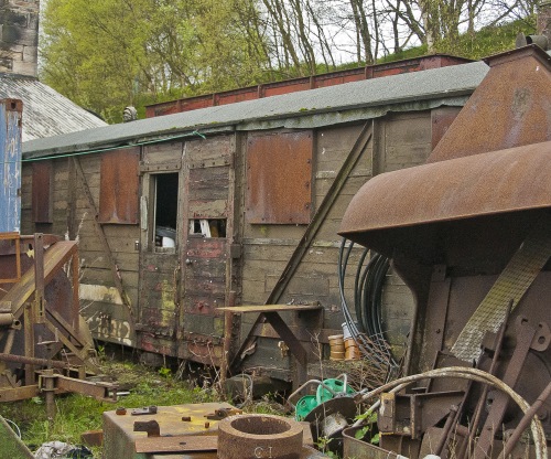 GWR 2740 'Bloater' Fish Van (body only) built 1926