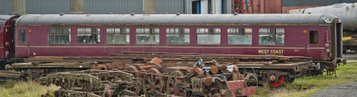 BR 5491 Mk 2b Tourist Second Open (scrapped) built 1969