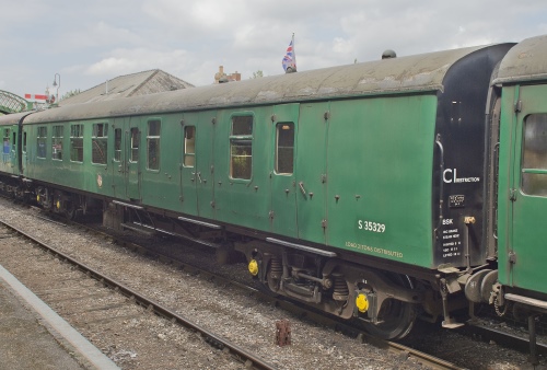 BR 35329 Mk 1 Brake Corridor Second built 1962