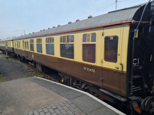 BR 35470 Mk 1 Brake Corridor Second built 1963