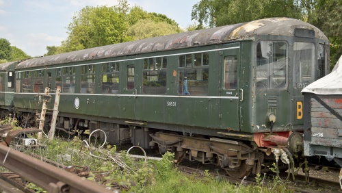 BR 50531 Class 104 DMU: Driving Motor Composite Lavatory built 1957