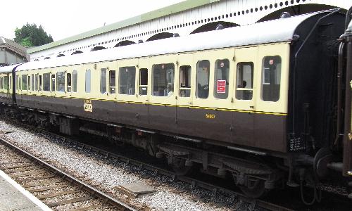 BR 59507 Class 117 DMU: Trailer Composite Lavatory built 1960