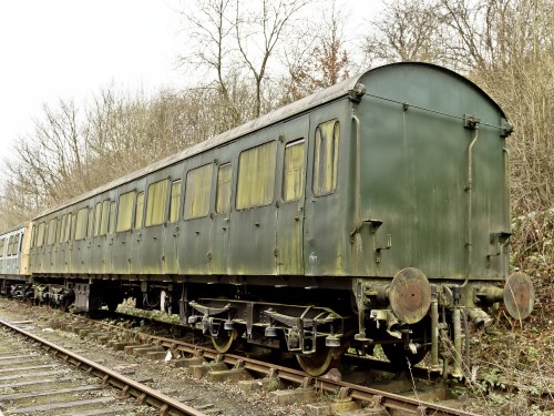 Br 59659 Class 115 Dmu Trailer Second Built 1960