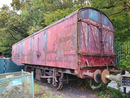 BR 94429 Four-wheel CCT (Covered Carriage Truck) built 1960