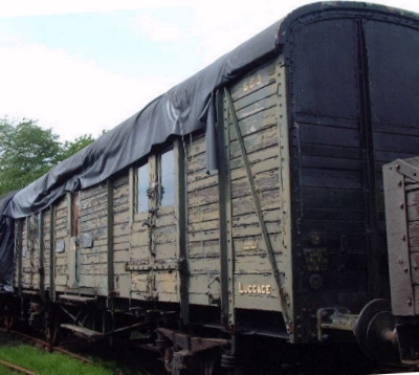 SR 653 Four-wheel Guard/Luggage Van built 1938