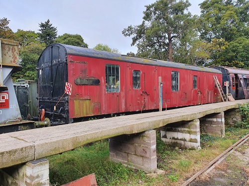 BR 94335 Four-wheel CCT (Covered Carriage Truck) built 1960