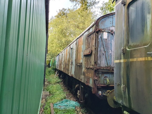 BR 94535 Four-wheel CCT (Covered Carriage Truck) built 1960