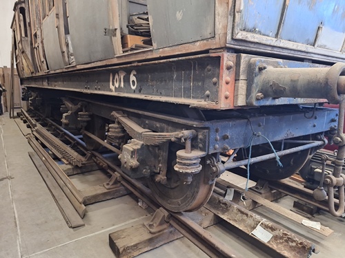 GER Four-wheel bogie underframe (under TVR 203) 