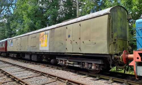 BR 35021 Mk 1 Brake Corridor Second, later Bullion Van built 1957