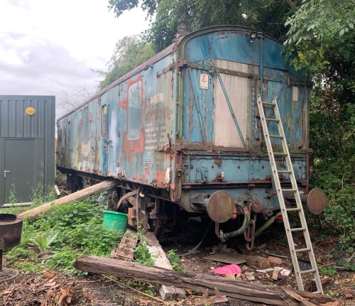 BR 94474 Four-wheel CCT (Covered Carriage Truck) built 1960