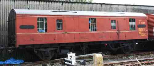 BR 94852 Four-wheel CCT (Covered Carriage Truck) built 1961