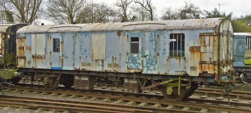 BR 94581 Four-wheel CCT (Covered Carriage Truck) built 1960