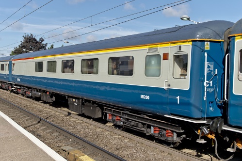 BR 3287 Mk 2f First Open (later Buffet Open First) built 1973