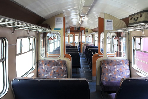 Paul Abell 18/07/2021: Second Class interior view