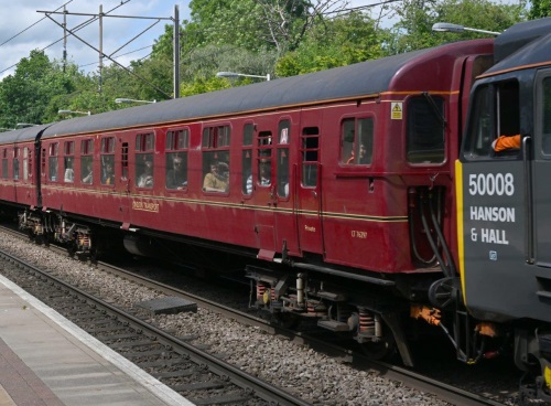 BR 3938 Mk 1 TSO (later, Driving Second Open Trailer) built 1955