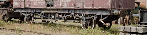 GWR 2740 'Bloater' Fish Van (underframe only) built 1926