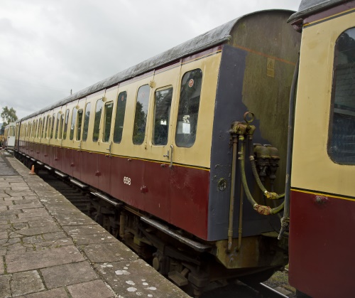 BR 60658 Class 205 DEMU: Trailer Car built 1959