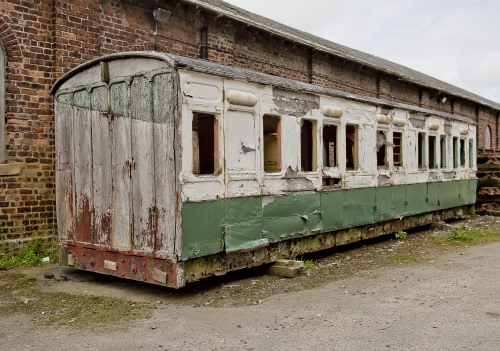 GNSR 33 Six-wheel Four-Comp Luggage Composite (body only) built 1893