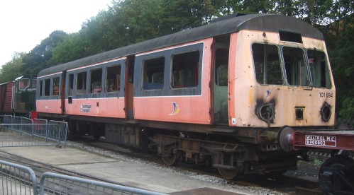 BR 50268 Class 101 DMU: Driving Motor Compo Lav (scrapped) built 1957