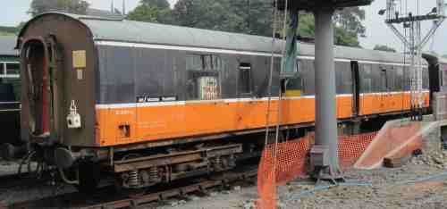 BR 34264 Mk 1 Brake Third, later Generating Steam Van built 1952