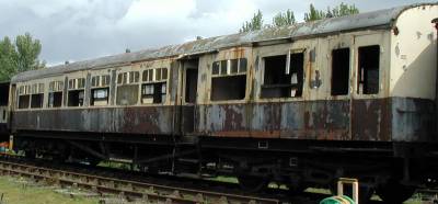 GWR 240 Hawksworth Autotrailer Third built 1954